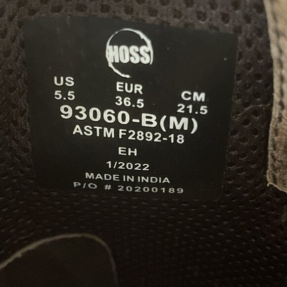 NWB Hoss Rushmore Soft Toe Boot Brown Leather Cowboy Western Stars Men Sz 5.5 M‎ - Picture 10 of 16